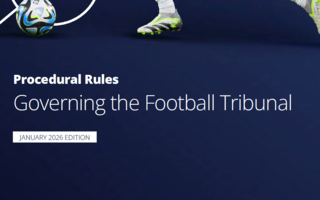 FIFA Procedural Rules Governing the Football Tribunal (Ed January 2026)